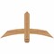 Ekena Millwork Bellingham Timber Gable Bracket, Western Red Cedar, 36"W x 18"H x 1 1/2"D x 3 1/2"F, 12/12 Pitch GBW036X18X0204BEL00SWR - alternate 1